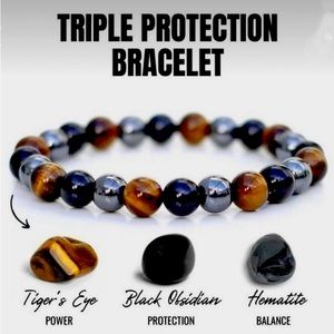 Triple protection bracelet
